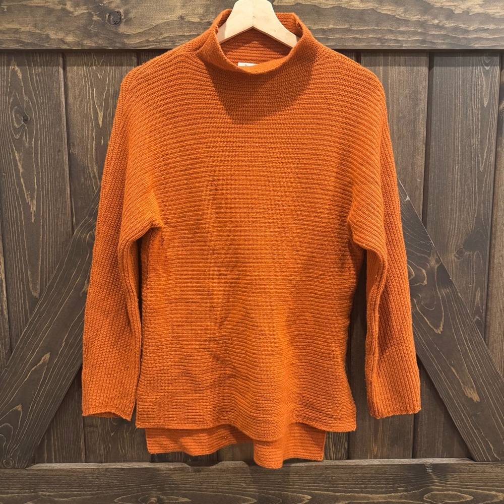 Bartolini mock neck wool cashmere sweater
